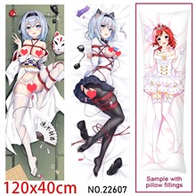 Anime Girl Sora Ginko Dakimakura Hugging Body Pillow Case Cover