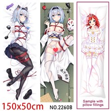 Anime Girl Sora Ginko Dakimakura Hugging Body Pillow Case Cover