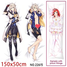 Anime Albedo Dakimakura Hugging Body Pillow Case Cover