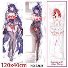 Anime Girl Beelzebul Dakimakura Hugging Body Pillow Case Cover