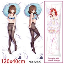 Anime Girl Iino Miko Dakimakura Hugging Body Pillow Case Cover