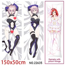 Anime Girl Mash Kyrielight Dakimakura Hugging Body Pillow Case Cover