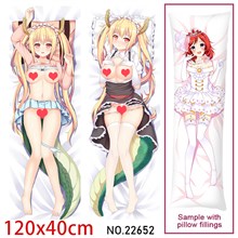 Anime Girl Tohru Dakimakura Hugging Body Pillow Case Cover