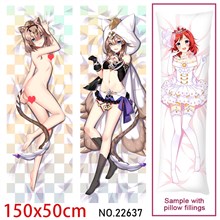 Anime Girl Pardofelis Dakimakura Hugging Body Pillow Case Cover