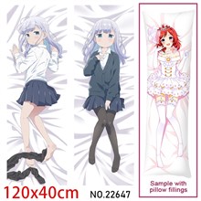 Anime Girl Aharen Reina Dakimakura Hugging Body Pillow Case Cover