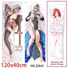 Anime Girl Rita Rossweisse Dakimakura Hugging Body Pillow Case Cover