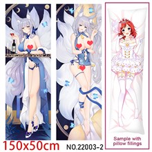 Anime Girl Shinano Dakimakura Hugging Body Pillow Case Cover