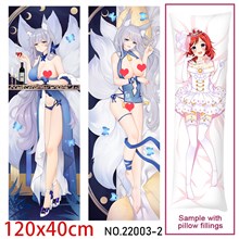 Anime Girl Shinano Dakimakura Hugging Body Pillow Case Cover