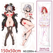 Anime Girl Sakamata Chloe Dakimakura Hugging Body Pillow Case Cover