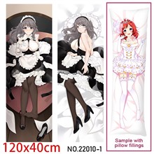 Anime Girl Charybdis Dakimakura Hugging Body Pillow Case Cover