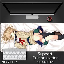 Anime Girl Himiko Toga Extended Gaming Mouse Pad Large Keyboard Mouse Mat Desk Pad