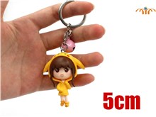 Anime Girl PVC Keychain