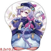 Anime Girl Qiqi 3D Mousepad Anime Mouse Pad with Wrist Rest
