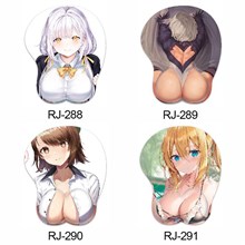 Anime Sexy Girl 2B 3D Mousepad Anime Mouse Pad with Wrist Rest