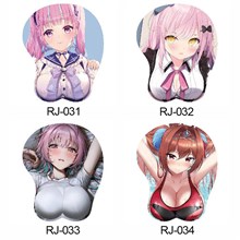 Anime Sexy Girl 3D Mousepad Anime Mouse Pad with Wrist Rest
