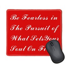 Custom Personalized Photo Mouse Pad with Stitched Edge