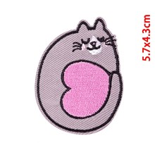 Funny Cat Embroidered Badge Patch