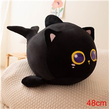 Cartoon Black Cat Stuffed Animal Plush Toy Lovely Soft Plush Doll