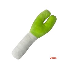 Miku Cosplay Chinese Green Onion Shallot Scallion Short Plush Dools Stuffed Toys
