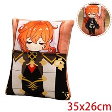 Anime Diluc Ragnvindr Plush Pillow Soft Plush Toy Cushion Pillow