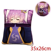 Anime Keqing Plush Pillow Soft Plush Toy Cushion Pillow