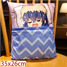 Anime Hashibira Inosuke Plush Pillow Soft Plush Toy Cushion Pillow