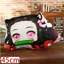 Anime Kamado Nezuko Plush Pillow Soft Plush Toy Cushion Pillow