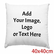 Custom Pillow Covers with Photo Text Personalized Pillow Cases Customized Home Decorative