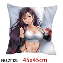 Japan Anime Girl Tifa Pillowcase Cushion Cover