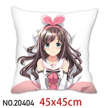 Japan Anime Girl Kizuna AI Pillowcase Cushion Cover