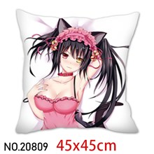 Japan Anime Girl Tokisaki Kurumi Pillowcase Cushion Cover
