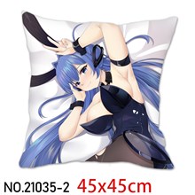Japan Anime Girl USS New Jersey Pillowcase Cushion Cover