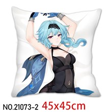 Japan Anime Girl Eula Pillowcase Cushion Cover
