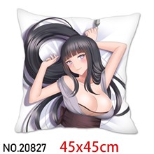 Japan Anime Girl Hyuga Hinata Pillowcase Cushion Cover