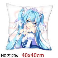 Japan Anime Hatsune Miku Pillowcase Cushion Cover