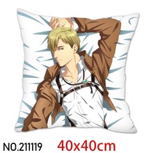 Japan Anime Erwin Smith Pillowcase Cushion Cover