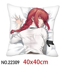 Japan Anime Girl Makima Pillowcase Cushion Cover