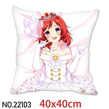 Japan Anime Maki Nishikino Pillowcase Cushion Cover