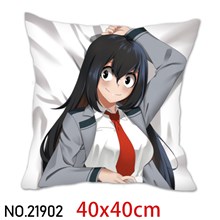 Japan Anime Girl Asui Tsuyu Pillowcase Cushion Cover