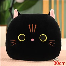 Black Cat Cartoon Plush Pillow Soft Plush Toy