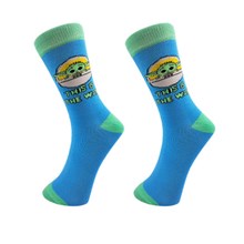 Baby Yoda Men's Crew Socks