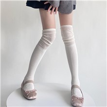 Thigh High Socks Boot Socks Knee High Socks Warmer Trim Long Stocking for Cosplay