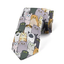 Anime Cats Tie Cosplay Neckties