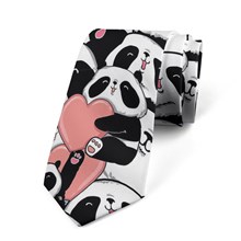 Anime Panda Tie Cosplay Neckties
