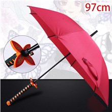 Japan Anime Kochou Shinobu Samurai Sword Umbrella Ninja Katana Samurai Umbrella