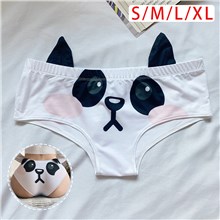 Anime Girl Panda Fun Sexy Panty Briefs Underwear 
