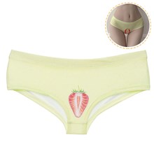 Anime Girl Strawberry Fun Sexy Panty Briefs Underwear 