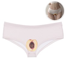 Anime Girl Peach Fun Sexy Panty Briefs Underwear 
