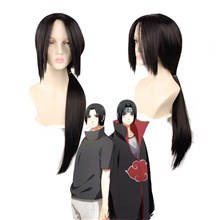 Anime Uchiha Itachi Black Long Wig Cosplay