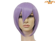 Anime Cosplay Purple Wig